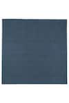 Kaleen India_Blue 100% Wool Handwoven Solid Square Shaped Rug _at_Aza_Fashions