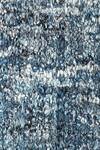 Shop_Kaleen India_Blue 80% Wool And 20% Viscose Hand Tufted Denim Abstract Pattern Square-shaped Rug