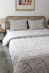 Shop_House This_Grey 100% Cotton Printed Sanchi Double Bed Set _Online_at_Aza_Fashions