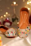 Buy House Of Vian Multi Color Irya Bead Embellished Juttis at Aza Fashions Buy_House Of Vian_Multi Color Irya Bead Embellished Juttis _at_Aza_Fashions