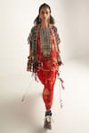 Buy_Aseem Kapoor_Multi Color Printed Front Open Veni Jacket  _at_Aza_Fashions