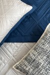 Sadyaska_Ivory Cotton Rich Cliff Quilted Reversible Bedspread Set_Online_at_Aza_Fashions