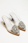 Shop The Alter Beige Crystals Layla Embellished Block Heels at Aza Fashions Shop_The Alter_Beige Crystals Layla Embellished Block Heels _at_Aza_Fashions