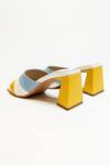 The Alter_White Cassie Color Blocked Heels _at_Aza_Fashions