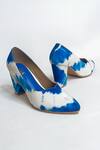The Alter_White Tie-dye Print Pumps _Online_at_Aza_Fashions