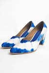 Shop_The Alter_White Tie-dye Print Pumps _Online_at_Aza_Fashions