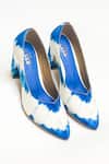 The Alter_White Tie-dye Print Pumps _at_Aza_Fashions