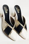 Buy_The Alter_White Plain Madison Color Block Mules _Online