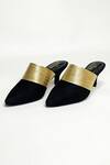 Buy_The Alter_Black Plain Jane Color Block Mules 