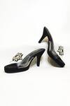 Shop_The Alter_Black Stone And Brooch Embellished Marina Stiletto Heels 
