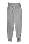 Buy_Dash and Dot_Grey Viscose Plain Jogger Pant  _Online_at_Aza_Fashions