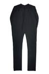 Dash and Dot_Black 62.8% Viscose Plain Equestrian Pant  _Online_at_Aza_Fashions