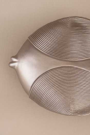 Shop_Ampm_Silver Kudrat Abstract Handle Bag _Online_at_Aza_Fashions