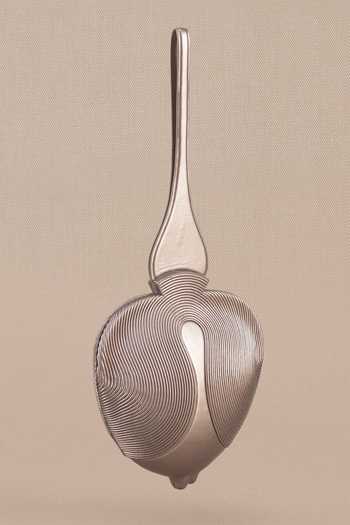 Buy_Ampm_Silver Kudrat Abstract Handle Bag 