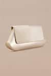 Shop_Ampm_Off White Abstract Azra Pattern Clutch _at_Aza_Fashions