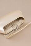 Ampm_Off White Abstract Azra Pattern Clutch _at_Aza_Fashions