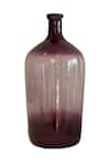 Shop_The Modern Storey_Maroon Glass Vase - Set Of 2 _at_Aza_Fashions