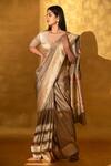 Buy Sacred Weaves Beige Satin, Silk Zari Handwoven Floral Meenakari Kadua Work Saree Online at Aza Fashions Buy_Sacred Weaves_Beige Satin, Silk Zari Handwoven Floral Meenakari Kadua Work Saree_Online_at_Aza_Fashions