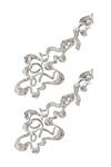 Opalina Soulful Jewellery_Silver Plated Crystals Abstract Twisted Embellished Earrings _Online_at_Aza_Fashions