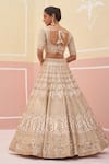 Shop_Angad Singh_Ivory Raw Silk Embroidered Zardozi Broad Dabka And Bridal Lehenga Set _at_Aza_Fashions