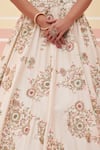 Buy_Angad Singh_Ivory Raw Silk Embroidered Zardozi Broad Thread And Bridal Lehenga Set 