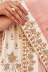 Angad Singh_Ivory Raw Silk Embroidered Zardozi Broad And Thread Bridal Lehenga Set  _at_Aza_Fashions