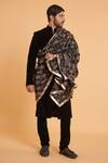 Buy_Siddartha Tytler_Black Velvet Sherwani With Pant _at_Aza_Fashions