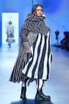 Buy_KA-Sha_Black Linen Striped Tunic _Online_at_Aza_Fashions