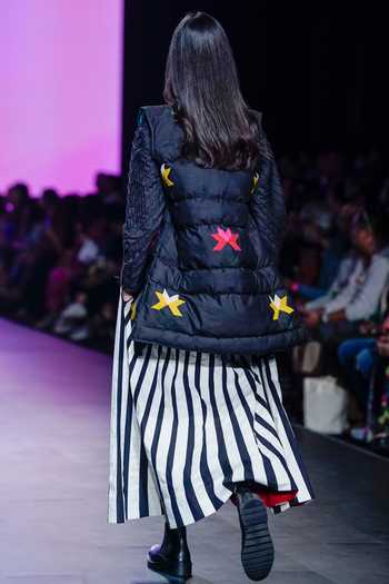 Shop_KA-Sha_Multi Color Silk Beads High Neck Applique Work Jacket _at_Aza_Fashions