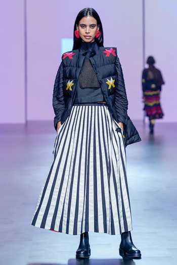 Buy_KA-Sha_Multi Color Silk Beads High Neck Applique Work Jacket _Online_at_Aza_Fashions