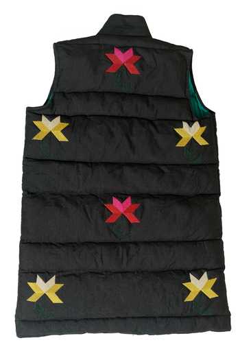 Buy_KA-Sha_Multi Color Silk Beads High Neck Applique Work Jacket 