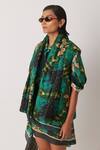 Buy_Yavi_Green Silk Open Neck Kotty Hand Quilted Jacket _Online_at_Aza_Fashions