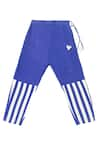 Buy_Ka-Sha_Blue Kala Cotton Straight Striped Pant  _Online_at_Aza_Fashions