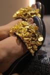 Shop_Foot Fuel_Gold Chains Coin Embellished Wedges _at_Aza_Fashions