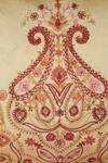 Khaabka_Beige Chanderi Silk Resham Seher Paisley And Embroidered Cushion Covers - 2 Pcs _Online_at_Aza_Fashions