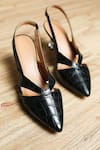 Buy_Devano_Black Cami Slingback Pumps _at_Aza_Fashions