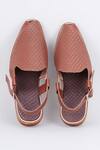 Buy_Rng Safawala_Brown Basket Weave Slip-on Mules _at_Aza_Fashions