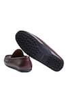 Buy_Baron & Bay_Brown Plain Two Tone Loafers  _Online_at_Aza_Fashions