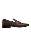 Baron & Bay_Brown Plain Arzignano Napa Leather Shoes  _Online_at_Aza_Fashions