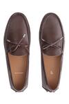 Shop_Baron & Bay_Brown Plain Marino Shoes  _at_Aza_Fashions