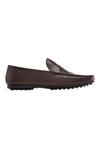 Baron & Bay_Brown Plain Arno Woven Loafers  _Online_at_Aza_Fashions