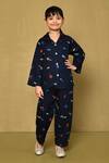 Buy_Petite Pomme_Blue Cotton Full Sleeve Vehicle Print Night Suit_at_Aza_Fashions