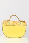 Shop_THE NICHE LABEL_Yellow Embellished Summer Breeze Hand Bag _at_Aza_Fashions