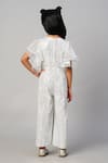 Shop_LIL DRAMA_White Sequin Embellished Jumpsuit_at_Aza_Fashions