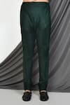 Buy_Arihant Rai Sinha_Green Jacquard, Silk Embroidery Botanical Woven Kurta Set _Online_at_Aza_Fashions