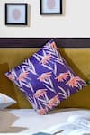 Buy_Mid July Home_Purple Premium Velvet Floral Moonlit Garden Hand Embroidered Cushion Cover _Online_at_Aza_Fashions