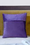 Mid July Home_Purple Premium Velvet Floral Moonlit Garden Embroidered Cushion Cover _Online_at_Aza_Fashions