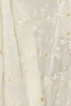 Shop_Aryavir Malhotra_Off White Sequins Honeysuckle Vine Embroidered Dupatta _Online_at_Aza_Fashions