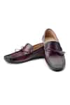 Buy_SHUTIQ_Wine Coenn Leather Shoes _at_Aza_Fashions