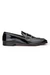 Buy_Shutiq_Black Crocia Amber Piping Work Shoes _Online_at_Aza_Fashions